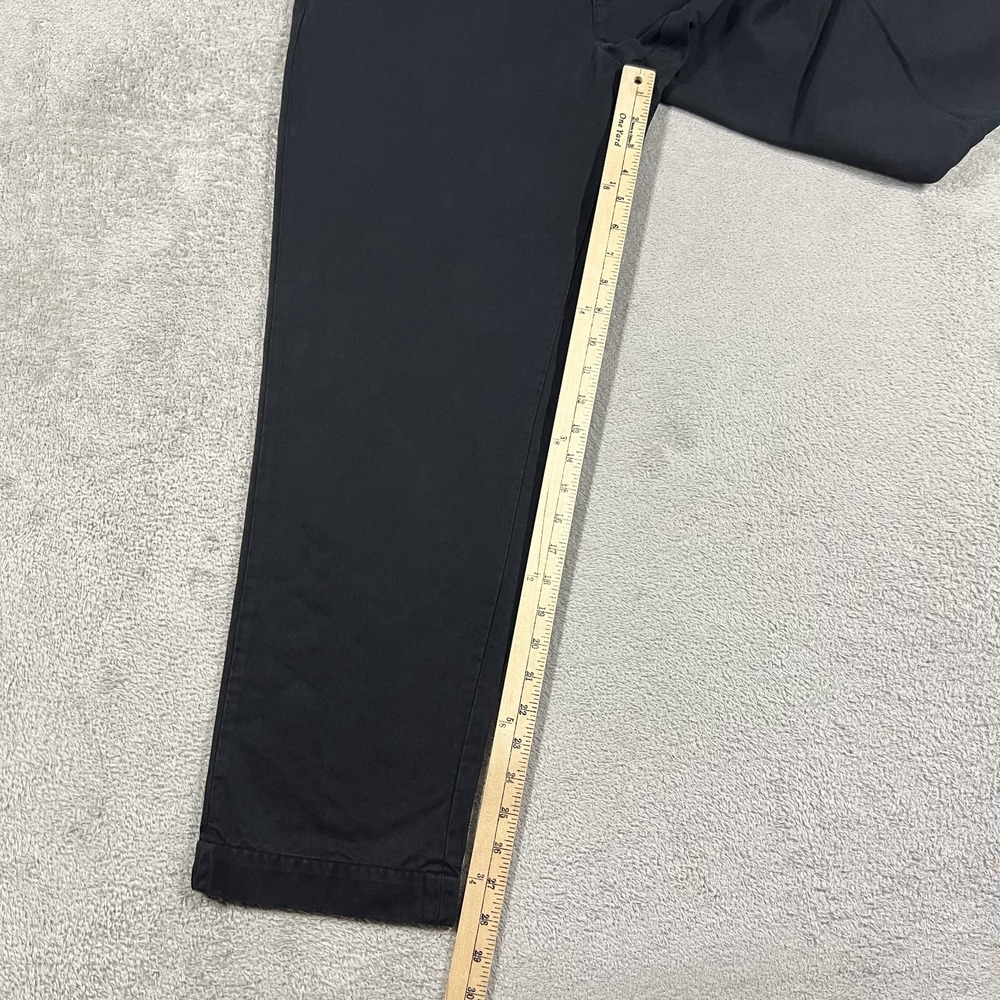 Knickerbocker NYC Chino Pants Mens 32x28 Black - Picture 2 of 14